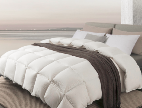 1,原料來源安徽省是國內羽絨及制品生產和出口大省,因此霞珍羽絨被